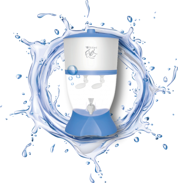 Purificador Flex 6 Litros Azul 2 Velas